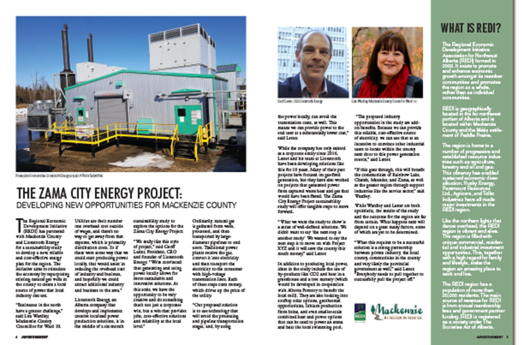 August 2019 - The Zama City Energy Project 