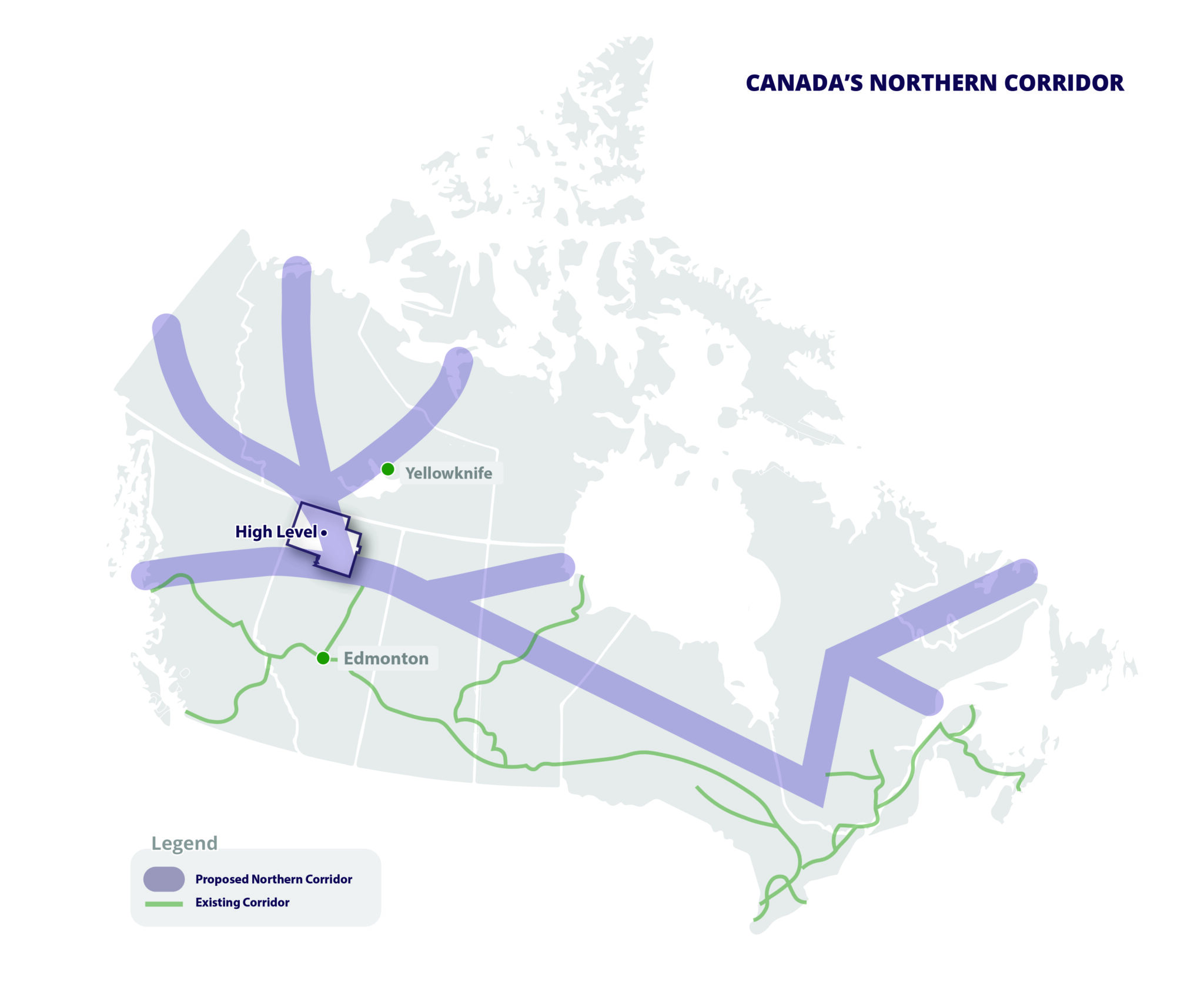 REDI Northern Corridor Map